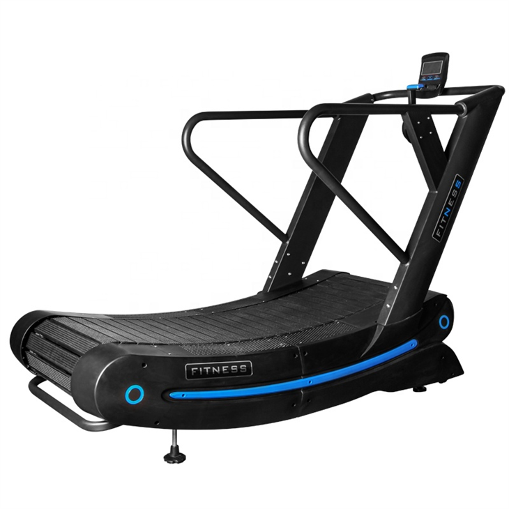 blue line Curved Treadmill
